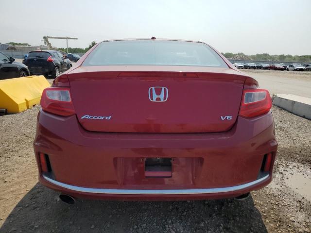 1HGCT2B83FA009637 - 2015 HONDA ACCORD EXL RED photo 6