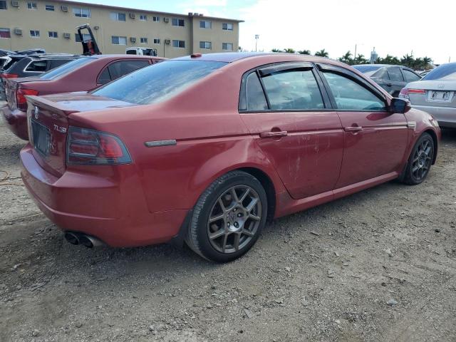 19UUA76597A018416 - 2007 ACURA TL TYPE S RED photo 3