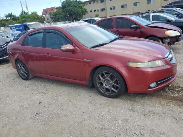 19UUA76597A018416 - 2007 ACURA TL TYPE S RED photo 4