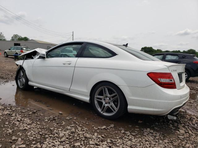 WDDGJ8JB4FG372778 - 2015 MERCEDES-BENZ C 350 4MATIC WHITE photo 2