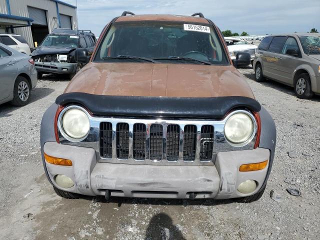 1J8GL48K92W138485 - 2002 JEEP LIBERTY SPORT ORANGE photo 5