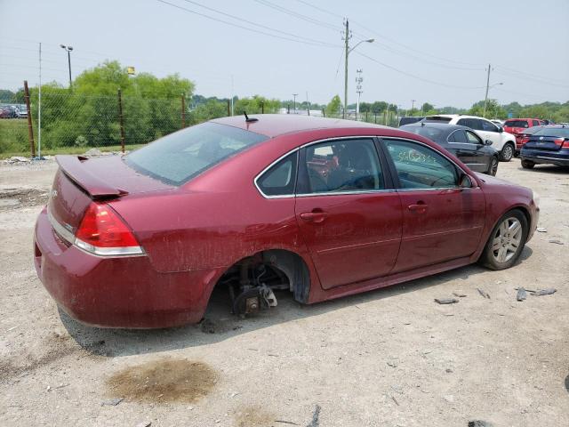 2G1WG5EK0B1120801 - 2011 CHEVROLET IMPALA LT BURGUNDY photo 3