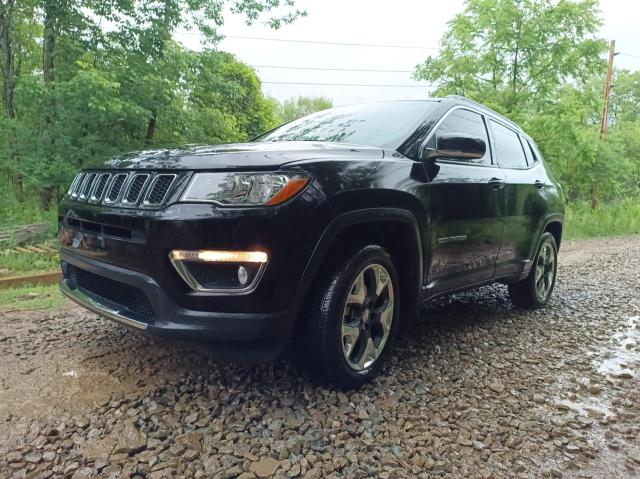 3C4NJDCB4KT742110 - 2019 JEEP COMPASS LIMITED BLACK photo 2