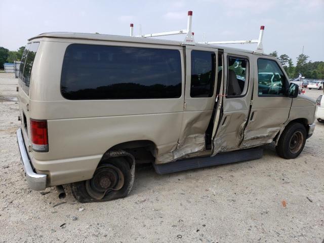 1FBNE31LX8DA80742 - 2008 FORD ECONOLINE E350 SUPER DUTY WAGON TAN photo 3