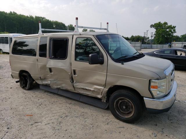 1FBNE31LX8DA80742 - 2008 FORD ECONOLINE E350 SUPER DUTY WAGON TAN photo 4