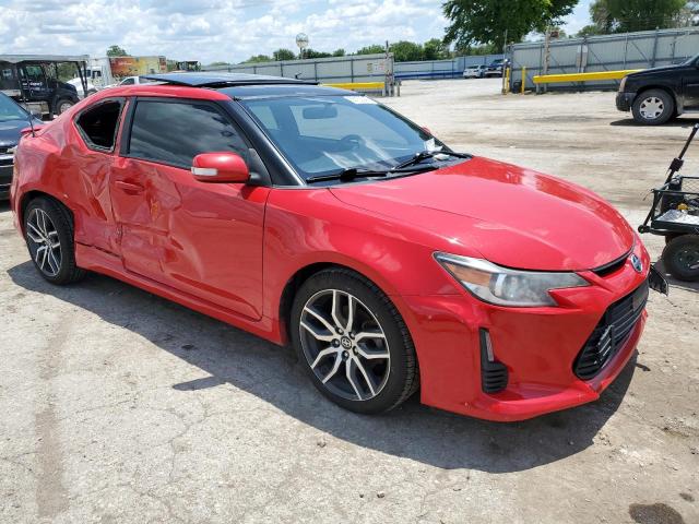 JTKJF5C78E3074158 - 2014 TOYOTA SCION TC 红色 照片 4