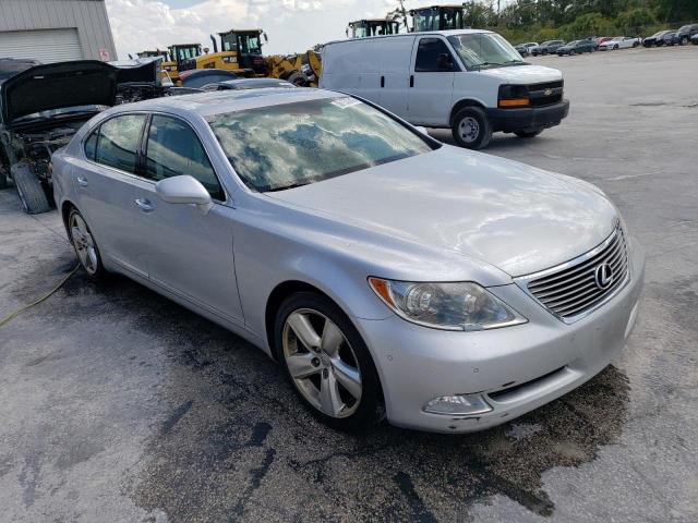 JTHGL46FX75010488 - 2007 LEXUS LS 460L SILVER photo 4