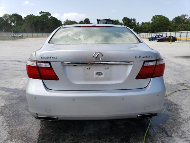 JTHGL46FX75010488 - 2007 LEXUS LS 460L SILVER photo 6