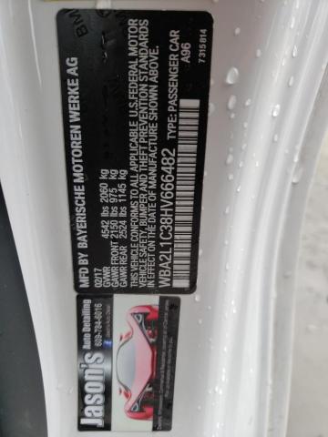 WBA2L1C38HV666482 - 2017 BMW M240I Սպիտակ լուսանկար 13
