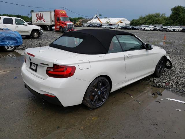 WBA2L1C38HV666482 - 2017 BMW M240I WHITE photo 3