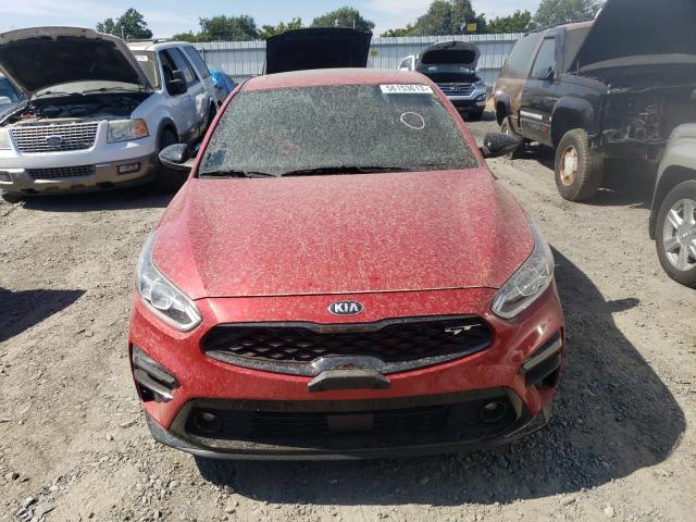 3KPF44AC7ME313901 - 2021 KIA FORTE GT RED photo 5