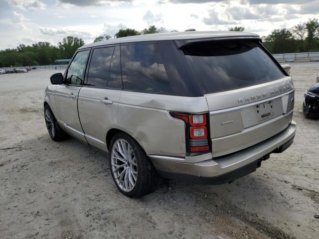 SALGV2TF6FA208102 - 2015 LAND ROVER RANGE ROVE AUTOBIOGRAPHY GOLD photo 2