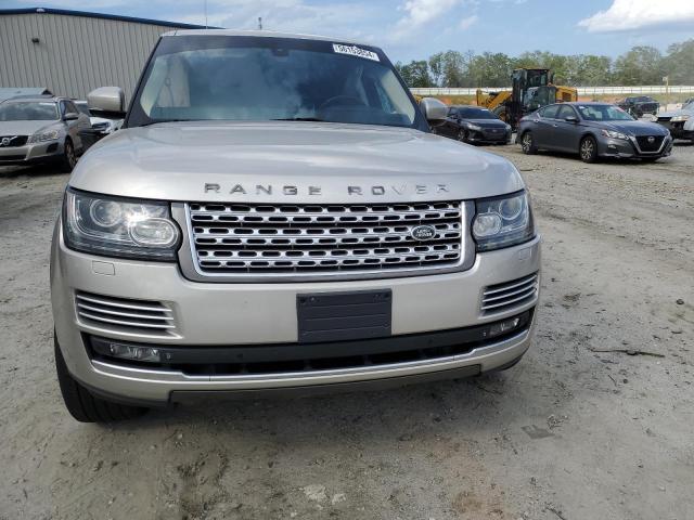 SALGV2TF6FA208102 - 2015 LAND ROVER RANGE ROVE AUTOBIOGRAPHY GOLD photo 5