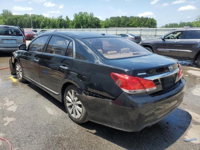 4T1BK3DB9BU377143 - 2011 TOYOTA AVALON BASE Սև լուսանկար 2