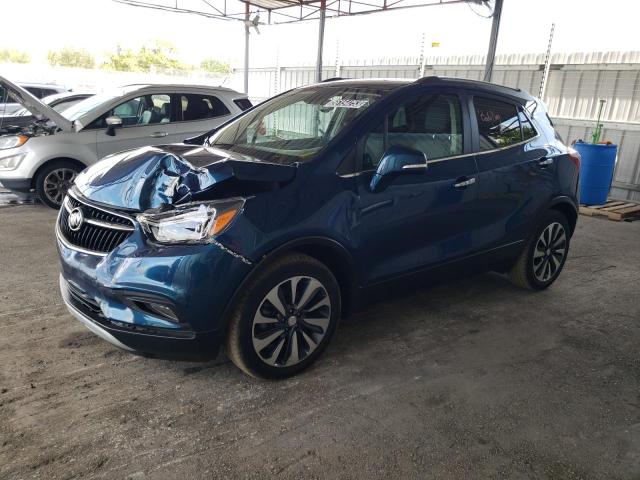 KL4CJCSM2KB941849 - 2019 BUICK ENCORE ESSENCE BLUE photo 1