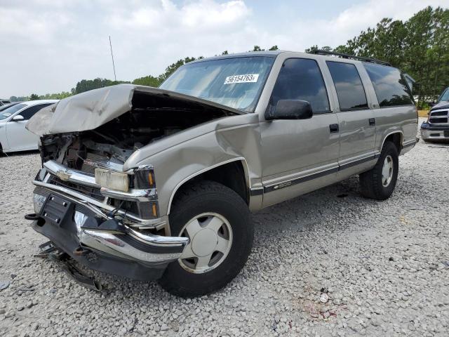 1GNFK16R4XJ568876 - 1999 CHEVROLET SUBURBAN K1500 TAN photo 1