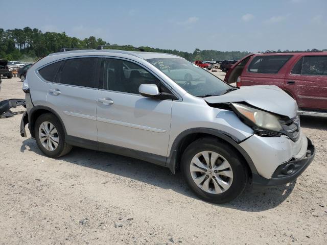 5J6RM3H78CL002980 - 2012 HONDA CR-V EXL SILVER photo 4