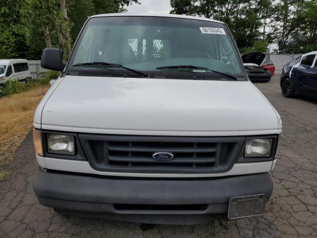 1FTRE14213HA02047 - 2003 FORD ECONOLINE E150 VAN WHITE photo 5