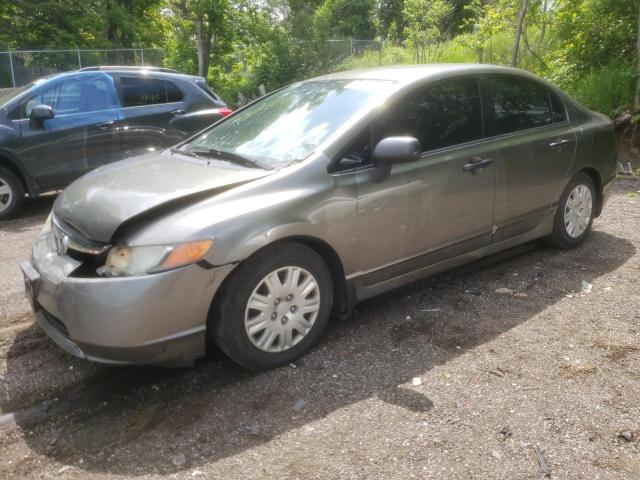 2HGFA163X7H013862 - 2007 HONDA CIVIC DX BEIGE photo 1