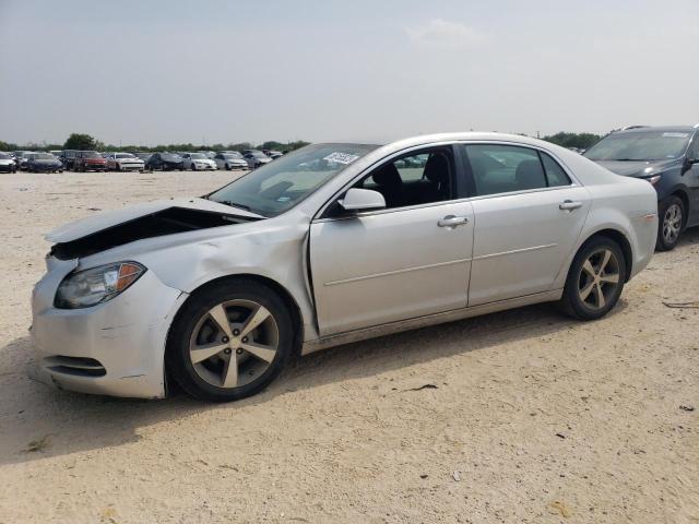 1G1ZC5E00CF397014 - 2012 CHEVROLET MALIBU 1LT SILVER photo 1