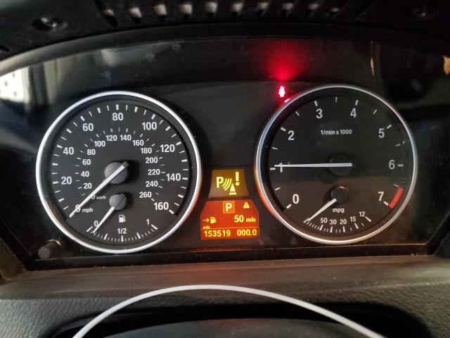 5UXFE83589L168996 - 2009 BMW X5 XDRIVE48I SILVER photo 9