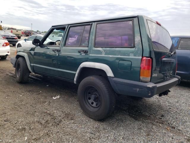 1J4FT28SXXL621381 - 1999 JEEP CHEROKEE SE GREEN photo 2