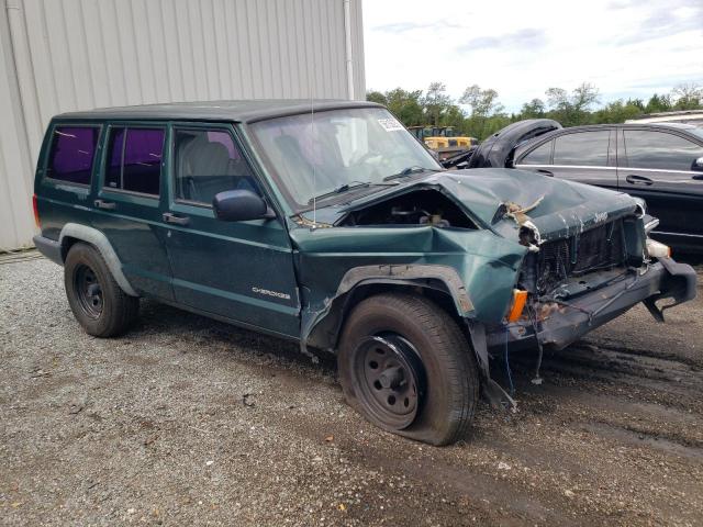 1J4FT28SXXL621381 - 1999 JEEP CHEROKEE SE GREEN photo 4