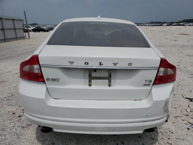 YV1902AH6B1137829 - 2011 VOLVO S80 T6 WHITE photo 6