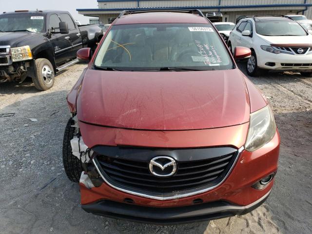 JM3TB2DAXF0465360 - 2015 MAZDA CX-9 GRAND TOURING RED photo 5