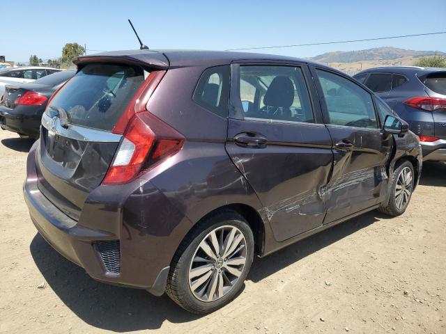 3HGGK5H88FM713736 - 2015 HONDA FIT EX MAROON photo 3