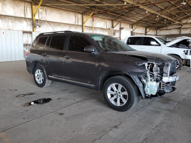 5TDZA3EHXCS031018 - 2012 TOYOTA HIGHLANDER BASE GRAY photo 4