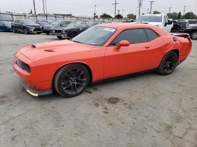 2C3CDZFJ6MH571147 - 2021 DODGE CHALLENGER R/T SCAT PACK ORANGE photo 1