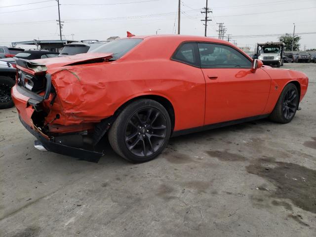 2C3CDZFJ6MH571147 - 2021 DODGE CHALLENGER R/T SCAT PACK ORANGE photo 3