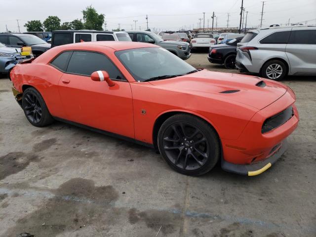 2C3CDZFJ6MH571147 - 2021 DODGE CHALLENGER R/T SCAT PACK ORANGE photo 4