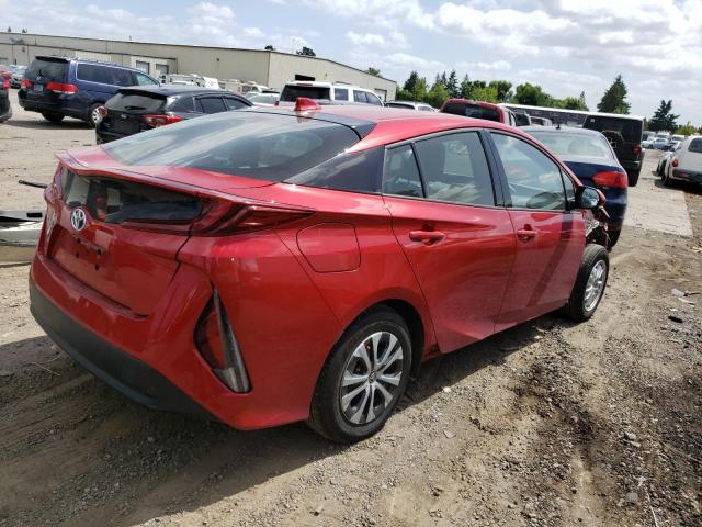 JTDKARFP3L3130288 - 2020 TOYOTA PRIUS PRIM LE RED photo 3