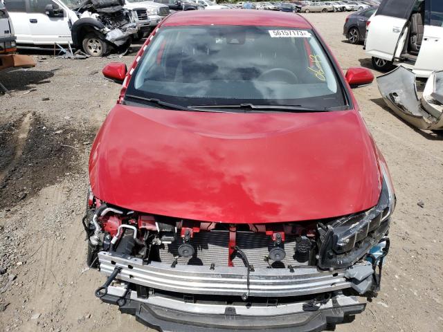 JTDKARFP3L3130288 - 2020 TOYOTA PRIUS PRIM LE RED photo 5