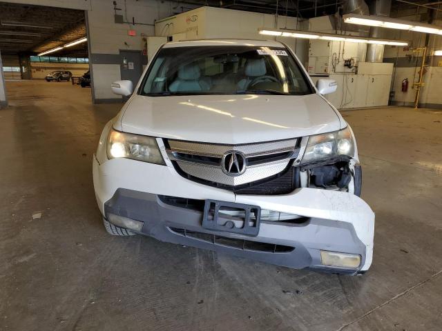 2HNYD28699H500902 - 2009 ACURA MDX TECHNOLOGY WHITE photo 5