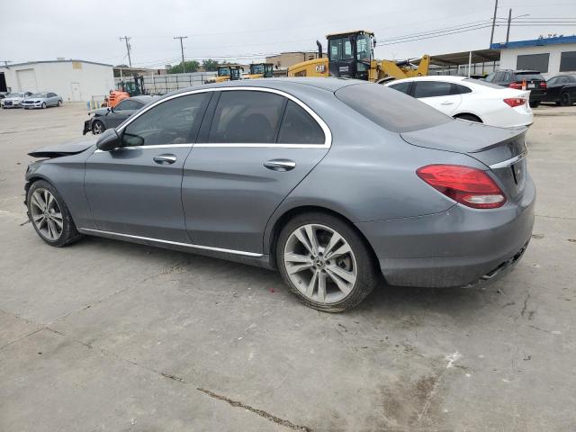 55SWF4JB9HU224931 - 2017 MERCEDES-BENZ C 300 GRAY photo 2