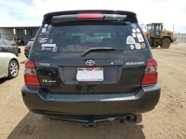 JTEEP21A570191442 - 2007 TOYOTA HIGHLANDER SPORT BLACK photo 6