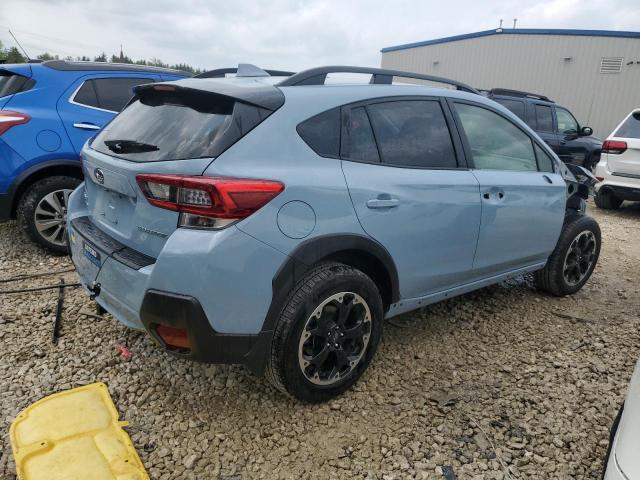 JF2GTAEC2MH396634 - 2021 SUBARU CROSSTREK PREMIUM BLUE photo 3