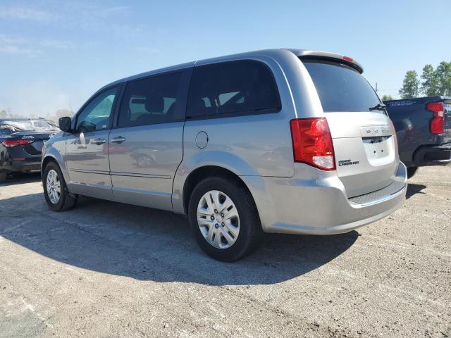 2C4RDGBG9HR667360 - 2017 DODGE GRAND CARA SE SILVER photo 2