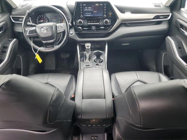 5TDGZRBHXLS504665 - 2020 TOYOTA HIGHLANDER XLE SILVER photo 8