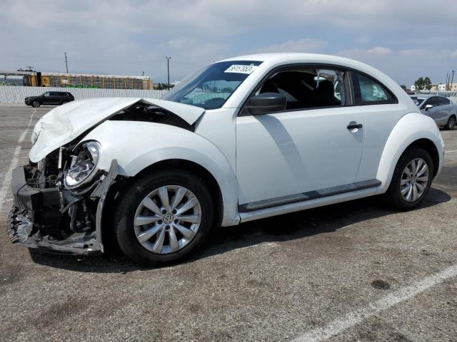 3VWFD7AT3JM726186 - 2018 VOLKSWAGEN BEETLE S WHITE photo 1