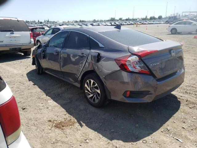 19XFC2F72HE060396 - 2017 HONDA CIVIC EX GRAY photo 2