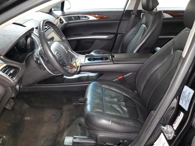 3LN6L2JK4ER809341 - 2014 LINCOLN MKZ BLACK photo 7