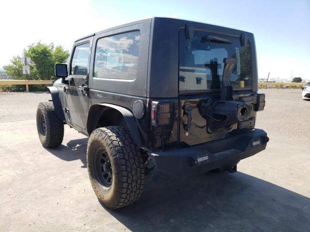 1J4FA24177L180442 - 2007 JEEP WRANGLER X BLACK photo 2