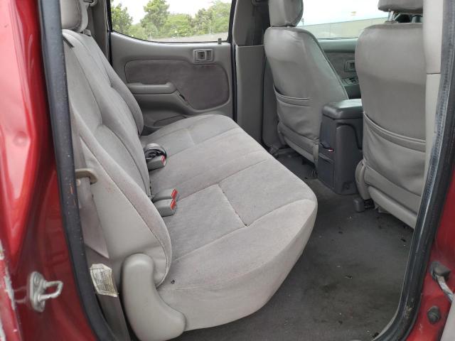5TEGN92N44Z396243 - 2004 TOYOTA TACOMA DOUBLE CAB PRERUNNER BURGUNDY photo 10