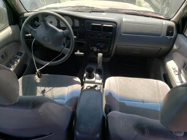 5TEGN92N44Z396243 - 2004 TOYOTA TACOMA DOUBLE CAB PRERUNNER BURGUNDY photo 8