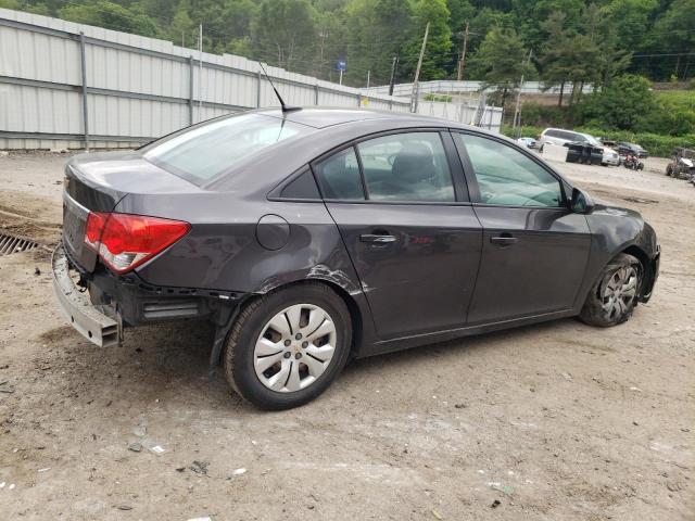 1G1PA5SG9E7179083 - 2014 CHEVROLET CRUZE LS GRAY photo 3