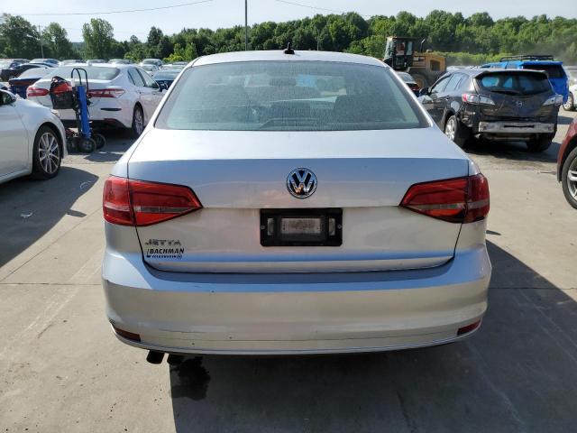 3VW2K7AJ8FM221416 - 2015 VOLKSWAGEN JETTA BASE SILVER photo 6